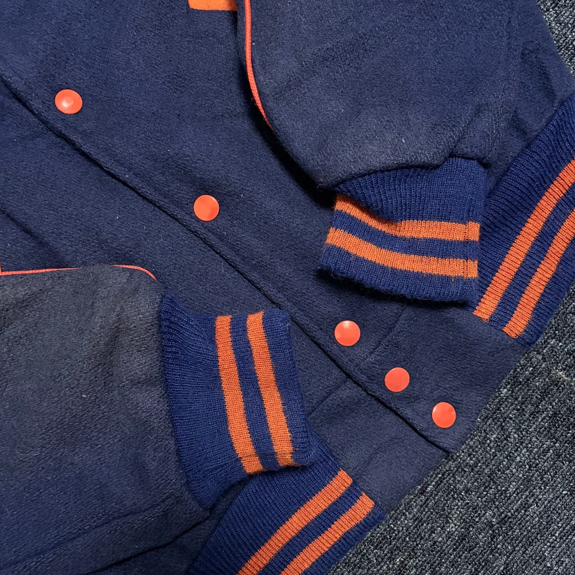 DEERFOOT 80s 빈티지 바시티 자켓 상품이미지2