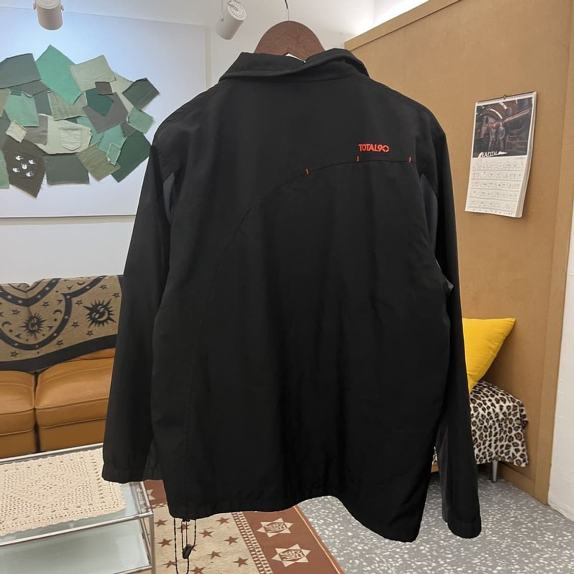 나이키 올드스쿨 토탈 90 축구 풋볼 바람막이 자켓 XL C10225 상품이미지3