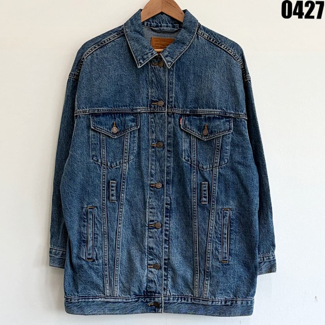 리바이스 프리미엄 인디고 데님 자켓 S 0427 상품이미지1