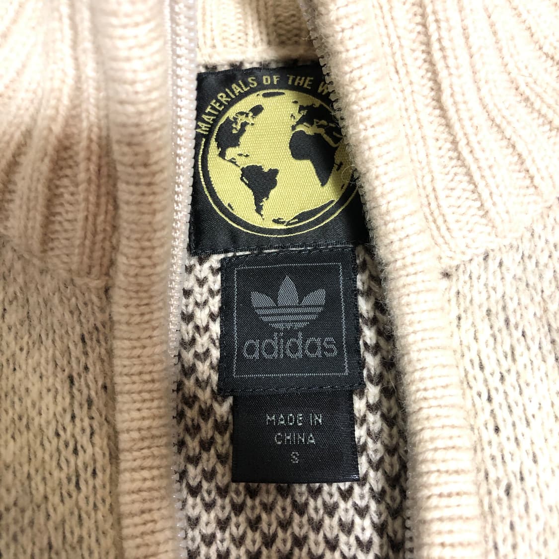 아디다스 코위찬 캐나다 니트집업 S 상품이미지2