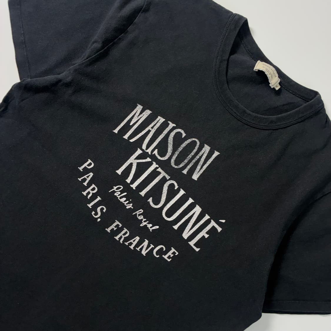 Maison kitsune  메종 키츠네 팔레 로얄 스펠아웃 반팔티셔츠  상품이미지2
