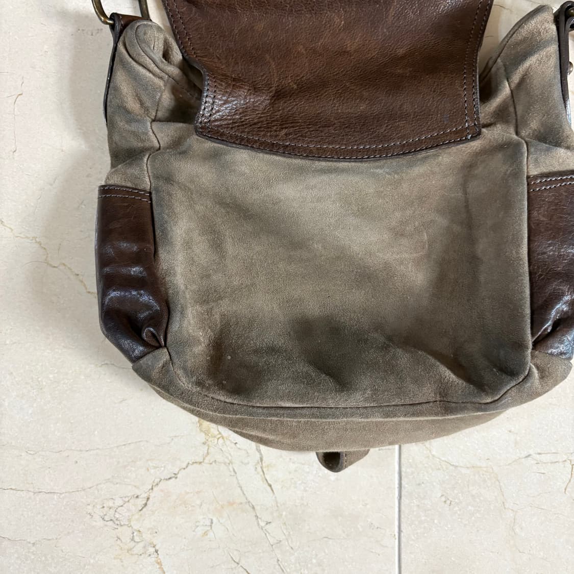 Isabel Marant suede hobo leather bag 상품이미지5