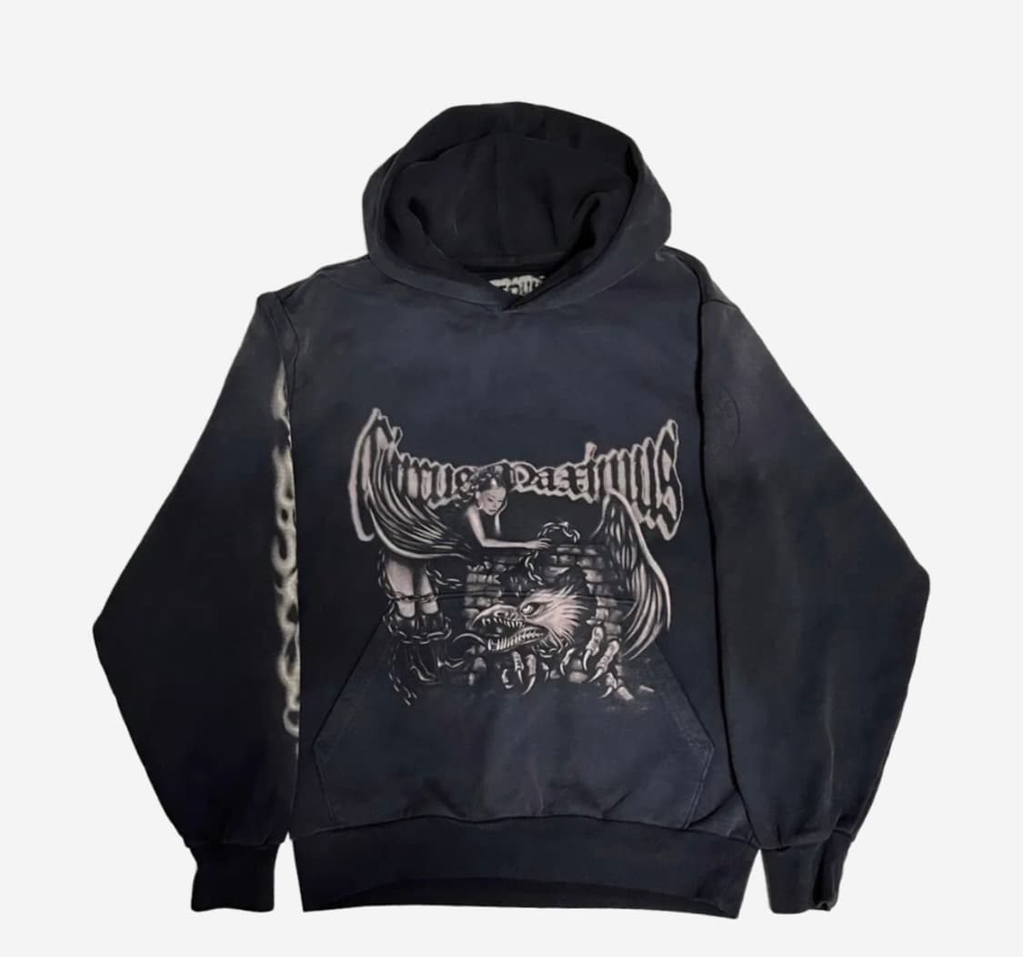 XL) 트래비스스캇 콘서트 머천 후드 블랙 상품이미지1