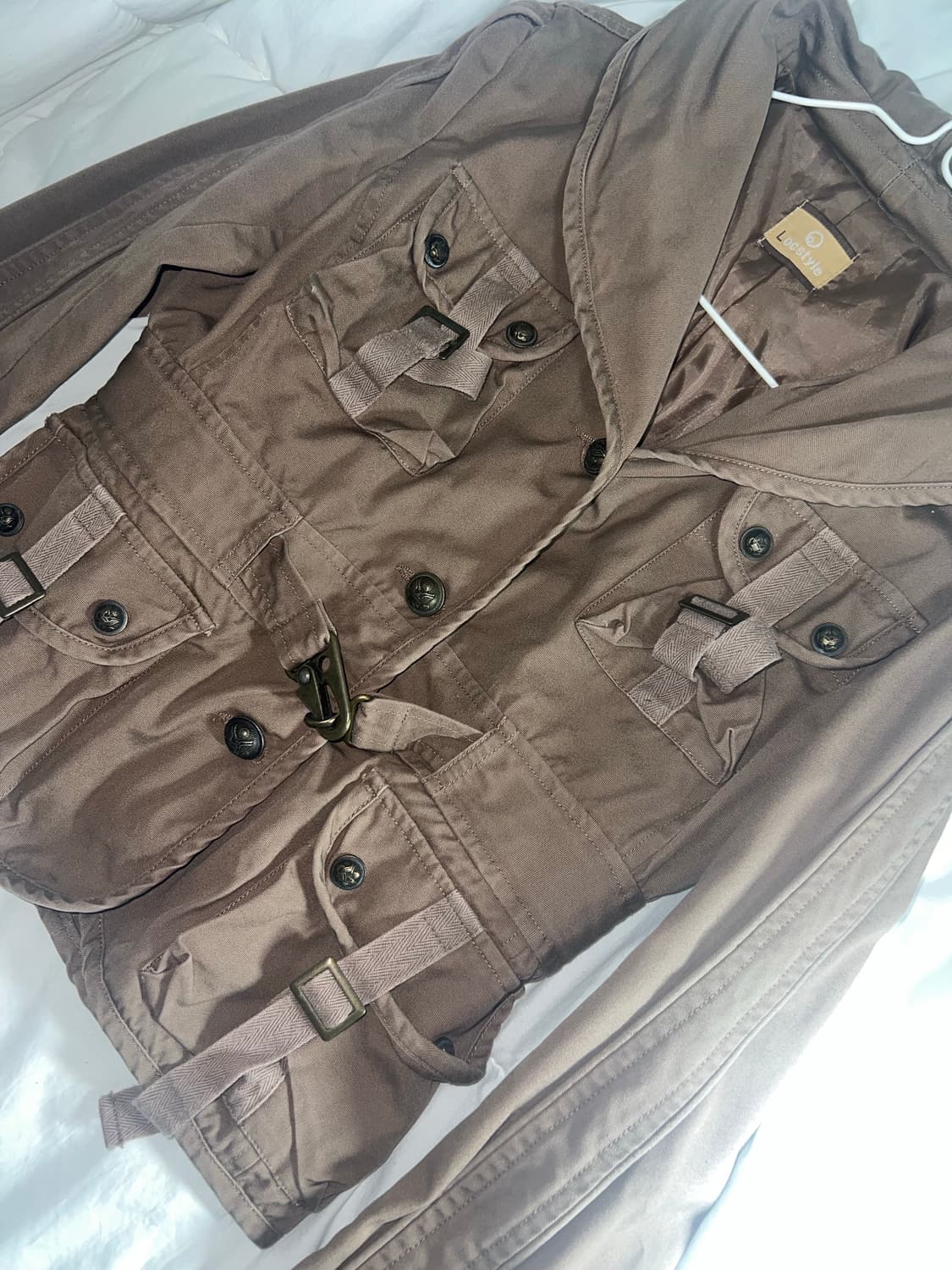 Y2k 브라운 빈티지 자켓 상품이미지2