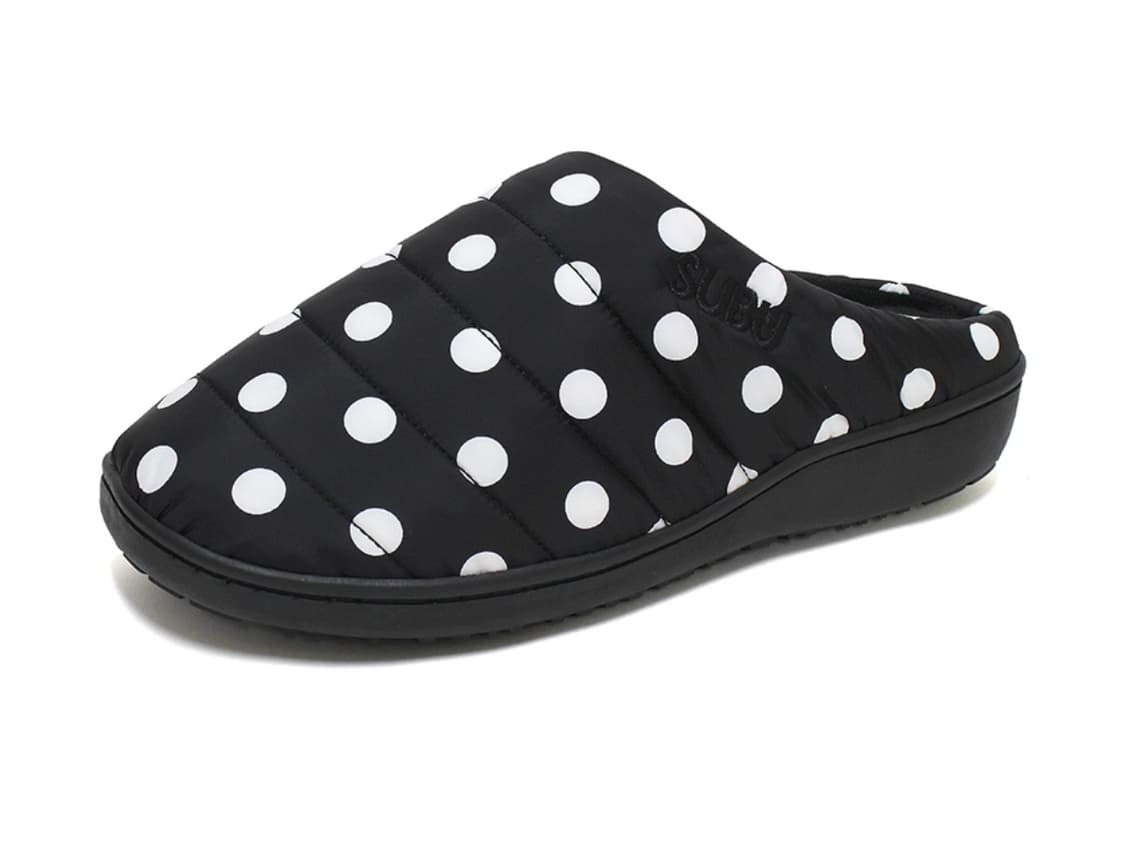 [새상품] SUBU 스부 퍼머넌트 퍼마넷 도트 패딩 슬리퍼 0사이즈 상품이미지2