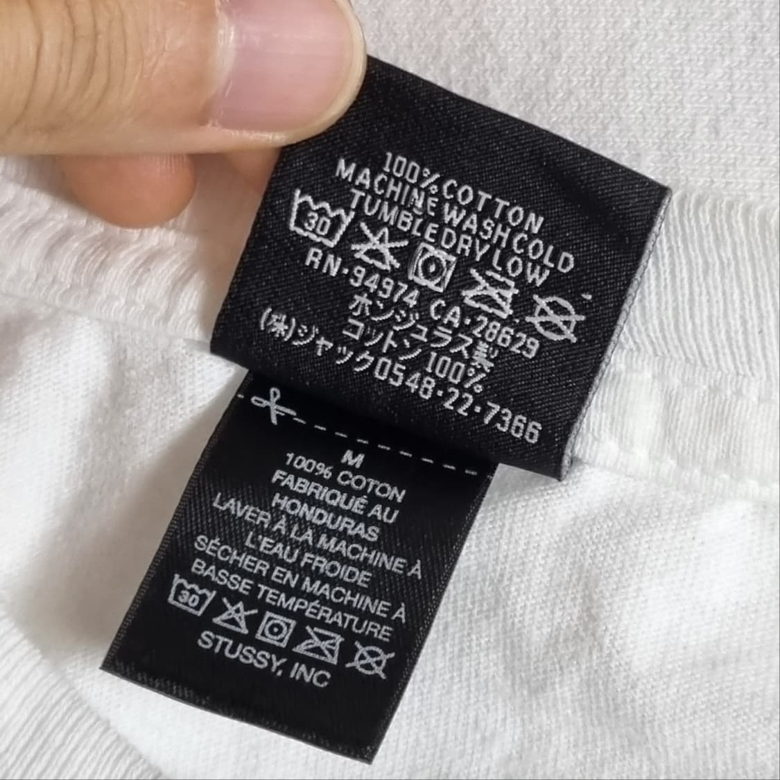 ( M ) 스투시 긴팔티셔츠 온두라스 정품 상품이미지4