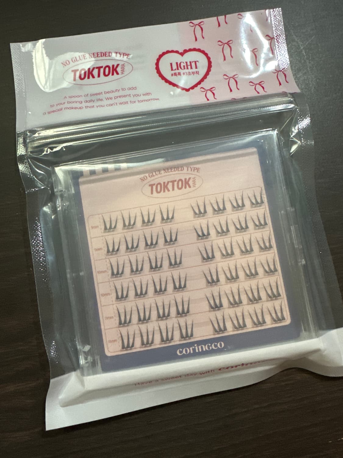 코링코 톡톡하라 노글루 속눈썹 #뮤즈 상품이미지1