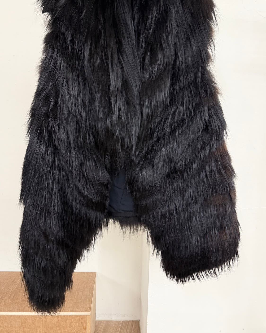 랑방 컬렉션 블랙 폭스퍼 자켓 상품이미지5