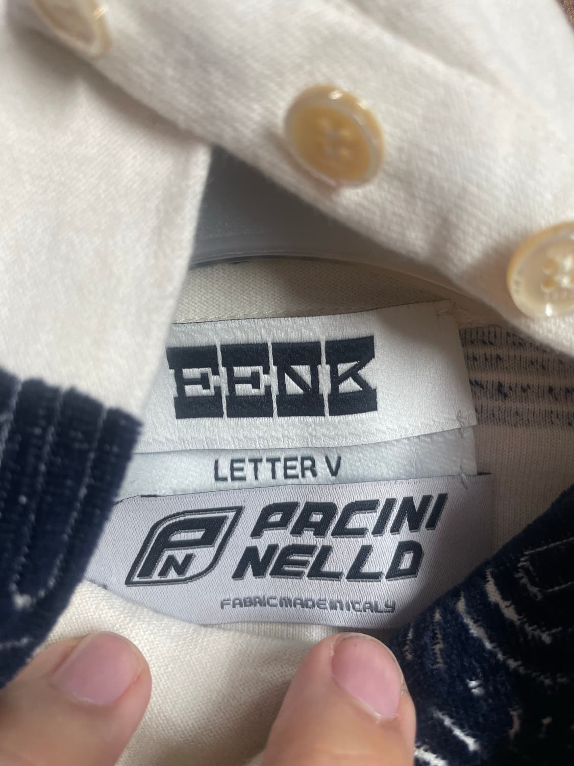 EENK(잉크) 22 VEROSA 패턴 터틀넥 상품이미지2