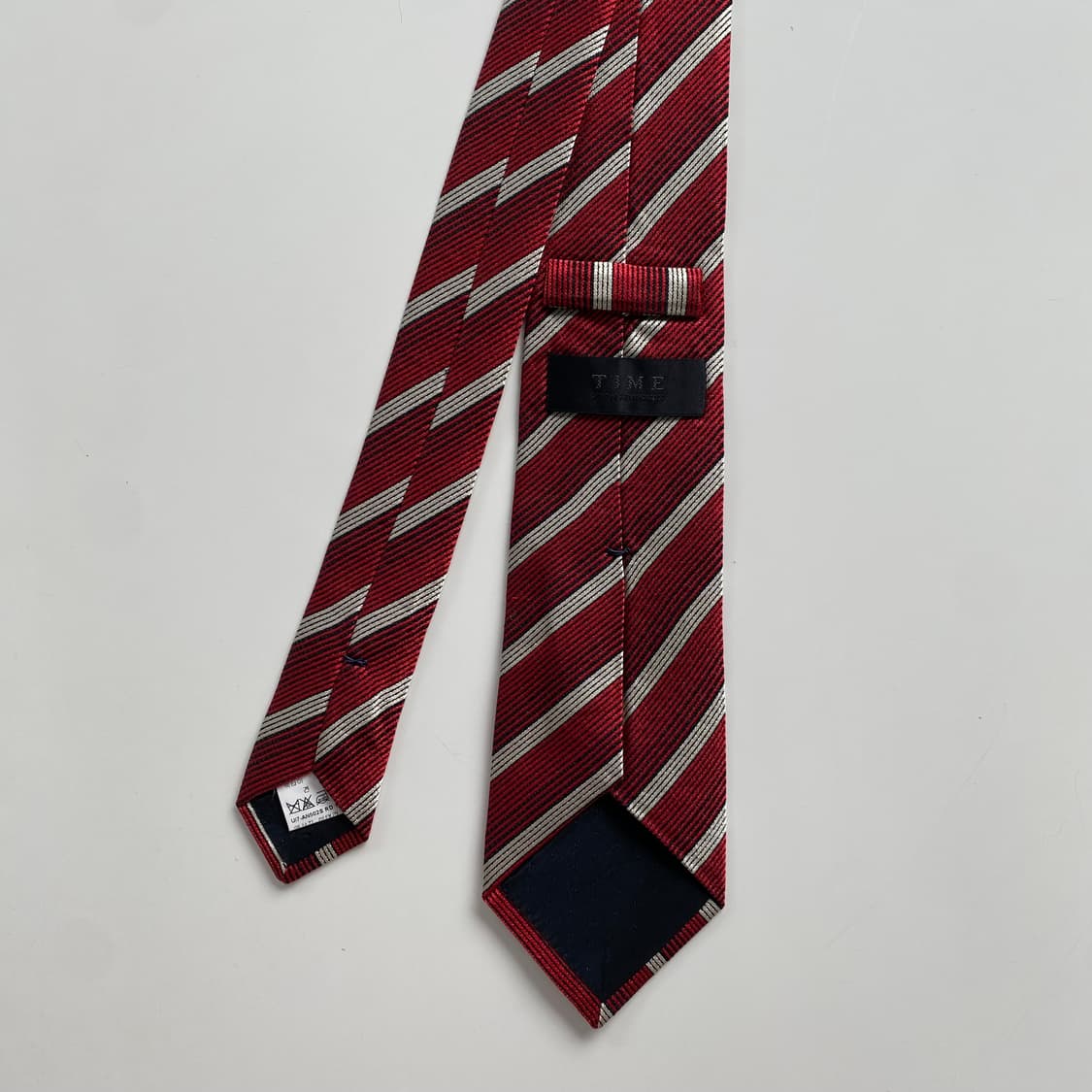 TIME 타임 명품 정품 넥타이 7.3cm 상품이미지3
