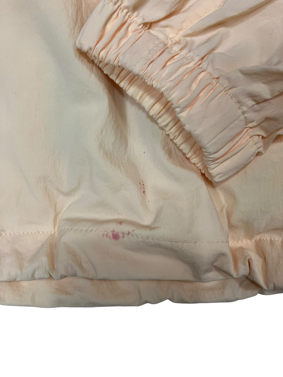 스노우피크 바람막이 집업 자켓 살구색 90 상품이미지4