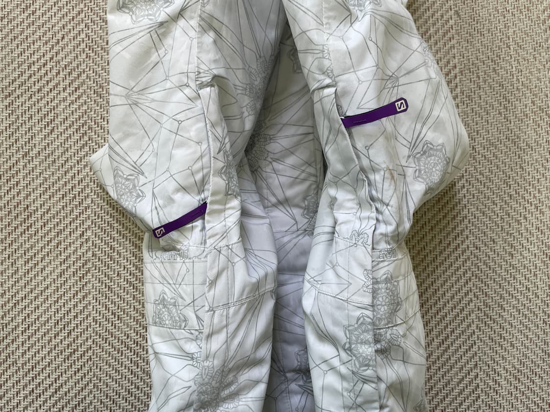 살로몬 기하 패턴 어드밴스드 스킨 드라이 스키 재킷 J04208 상품이미지7