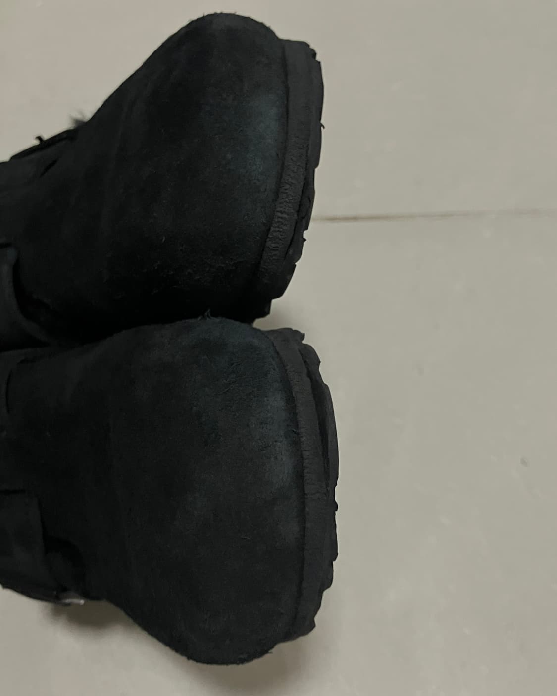 버켄스탁 런던 시어링 스웨이드 블랙 내로우 37 (240) 상품이미지3