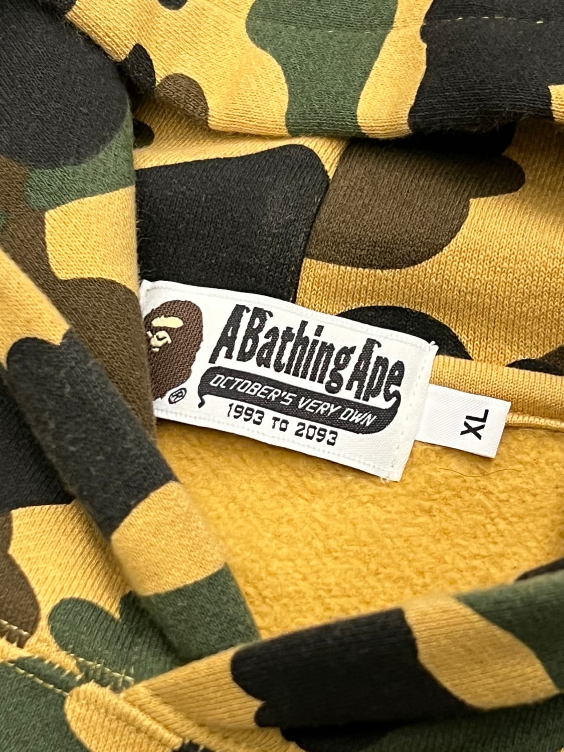 베이프 x OVO 카모 후드 처분  상품이미지3