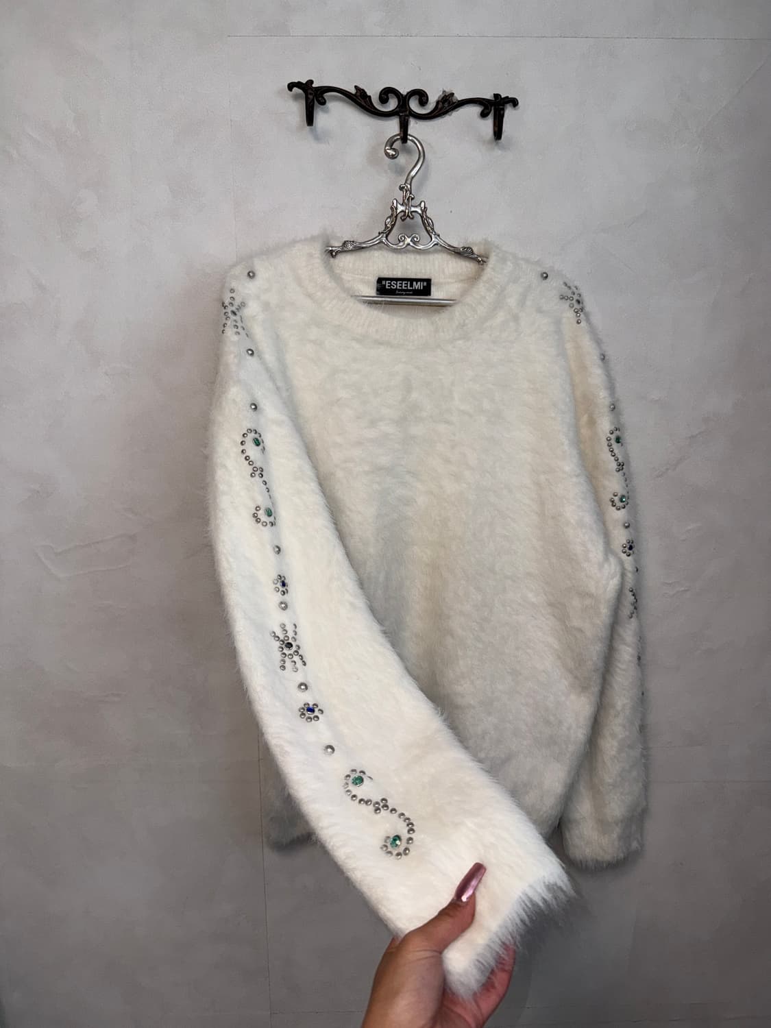 ESEELMI american stud angora knit  상품이미지2