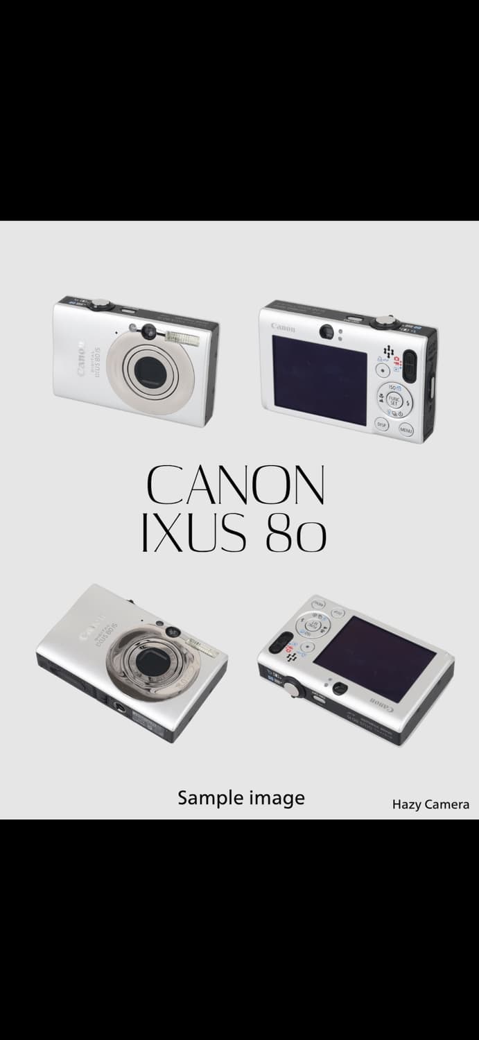 A급)캐논 익서스 80 CANON IXUS 80 빈티지 디지털카메라 디카 상품이미지2