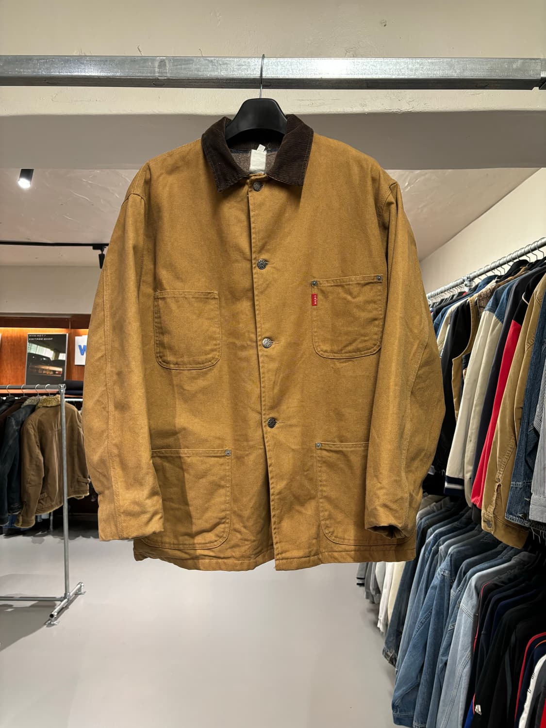 빈티지 4포켓 블랭킷 초어자켓 상품이미지3