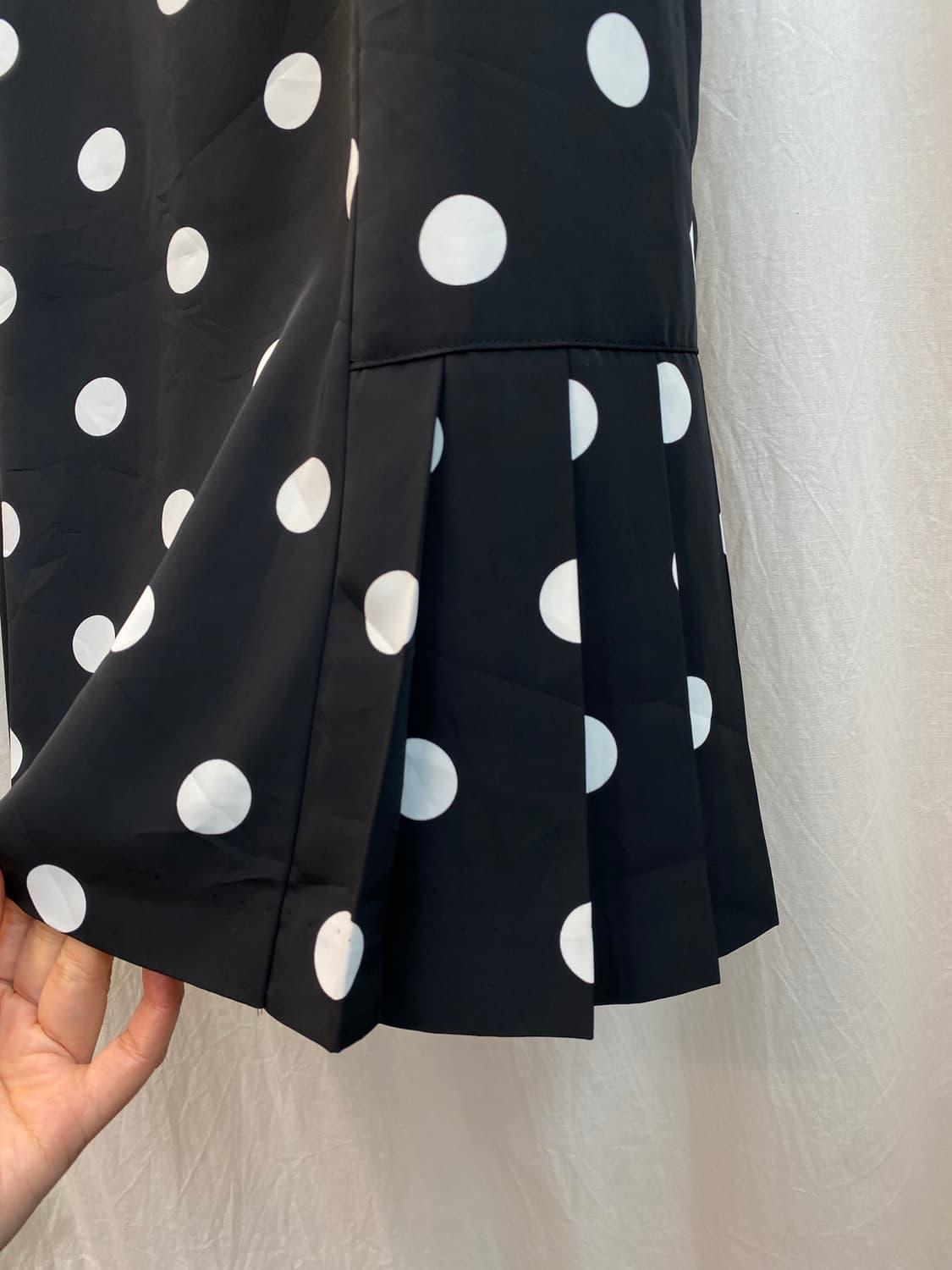 도트 슬림 원피스(S) 상품이미지6