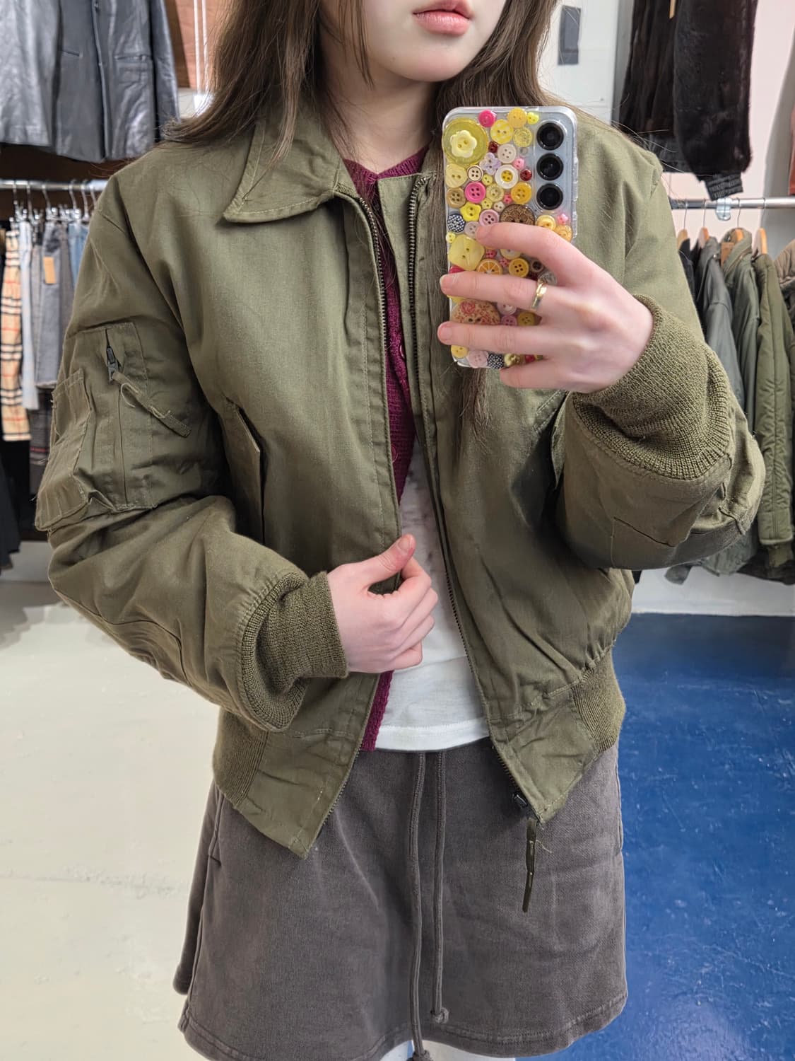 1990s Military 미군 아라미드 탱커 자켓 상품이미지9