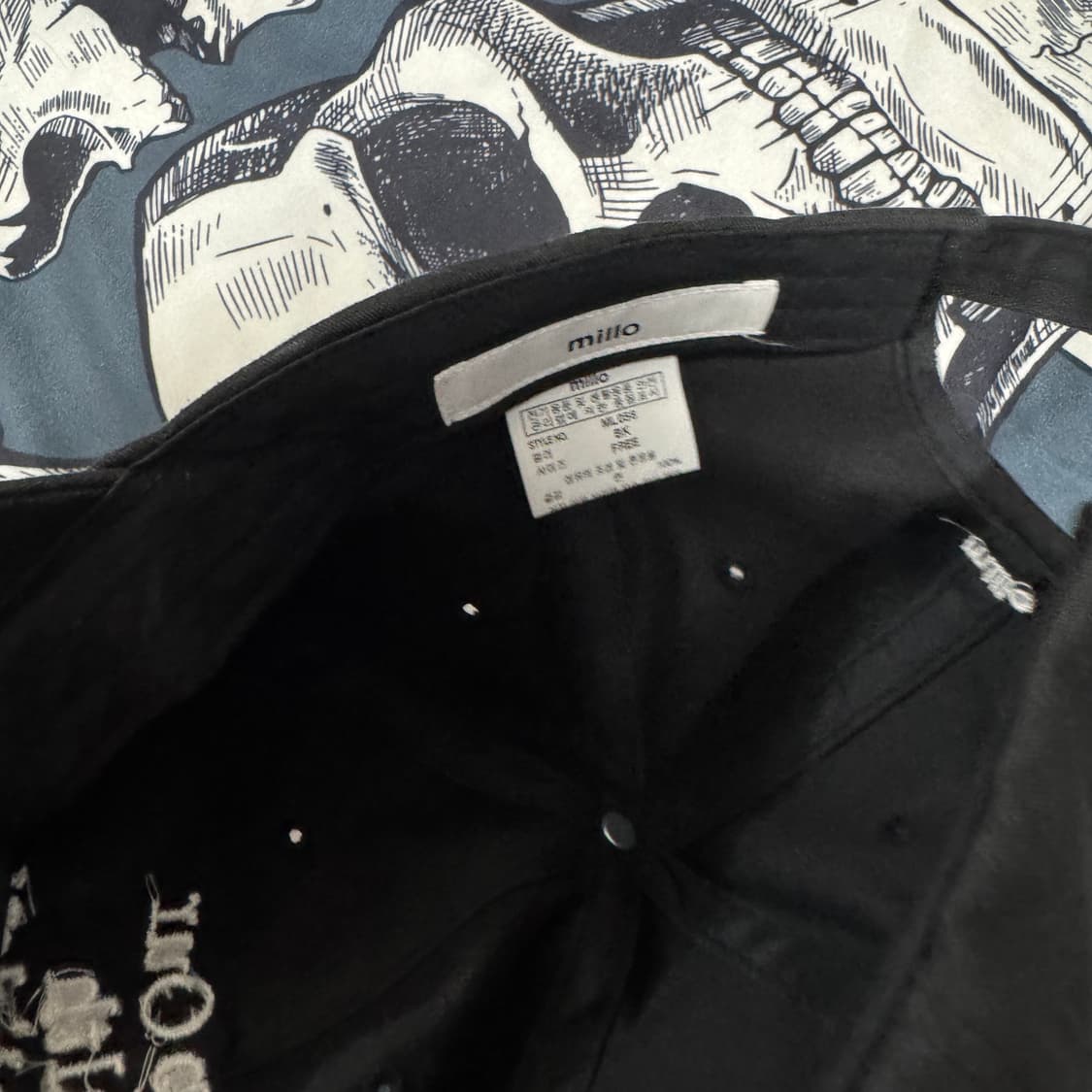 밀로 볼캡 모자  상품이미지3