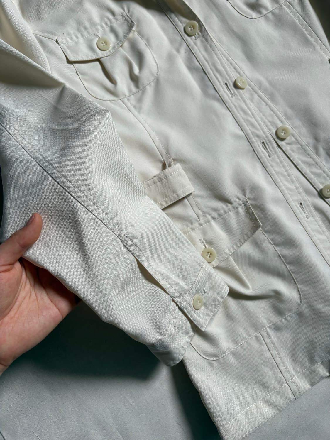 vintage ivory pocket jacket 상품이미지5