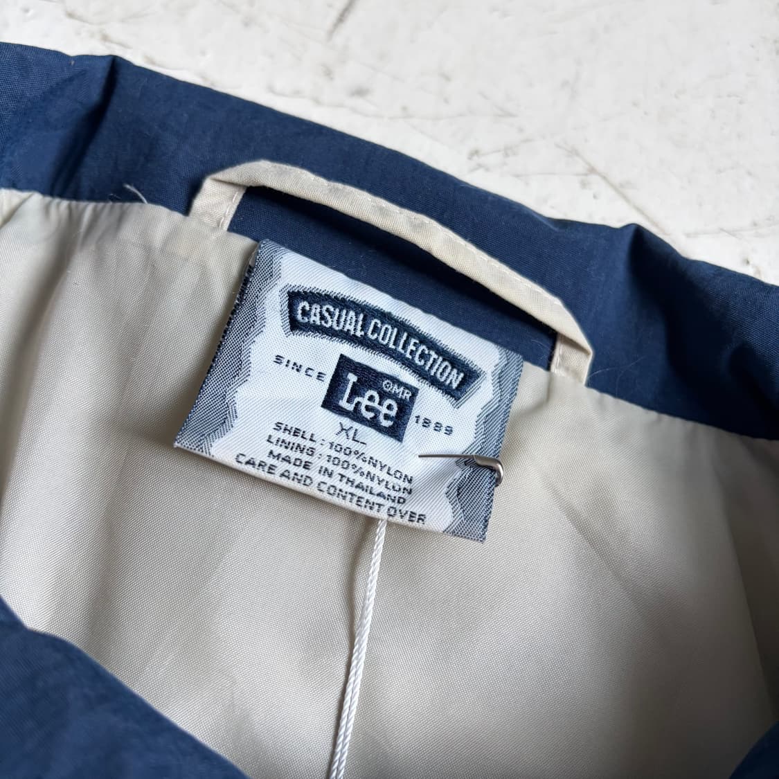 00s LEE 빈티지 나일론 봄버자켓 XL 상품이미지5