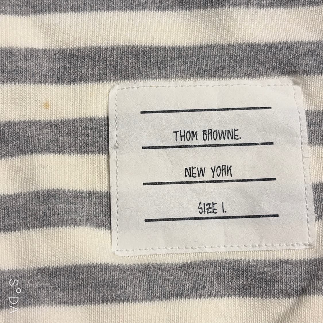 Thom Browne 톰브라운 스트라이프 후드티 그레이 1 상품이미지5