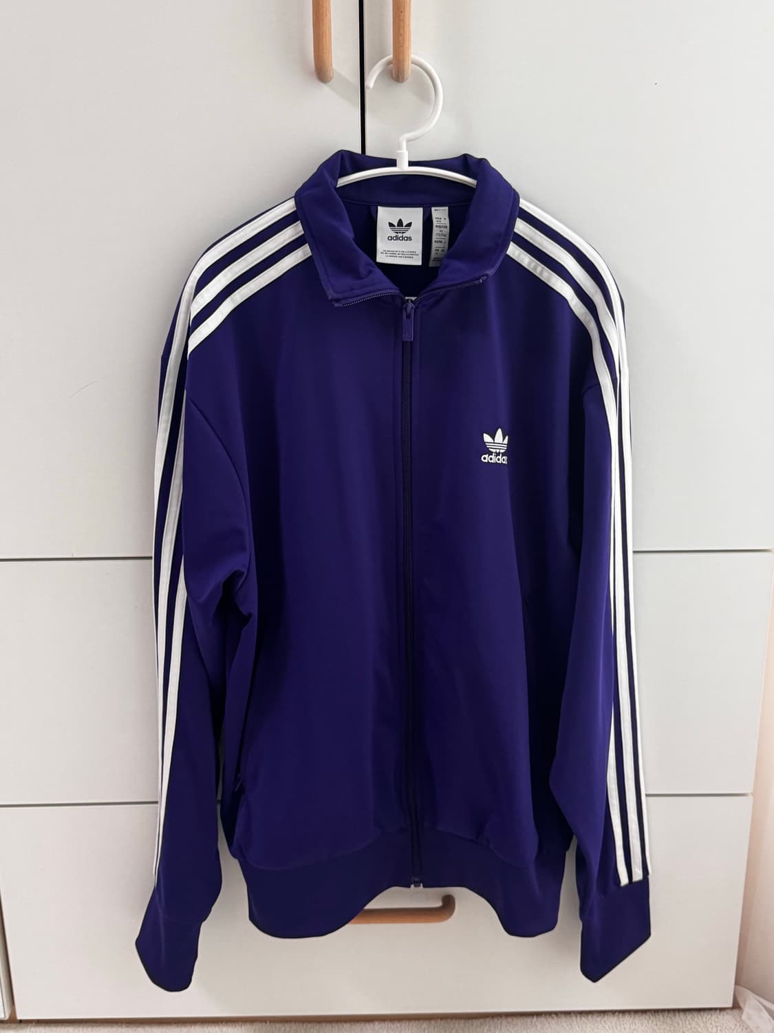 아디다스 파이어버드 보라색 져지 M 상품이미지2