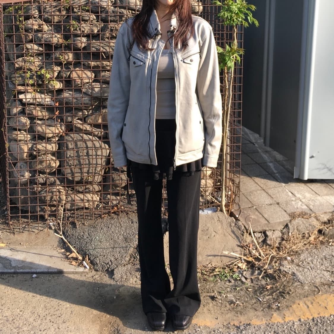vintage hideways 인조가죽 자켓 상품이미지5