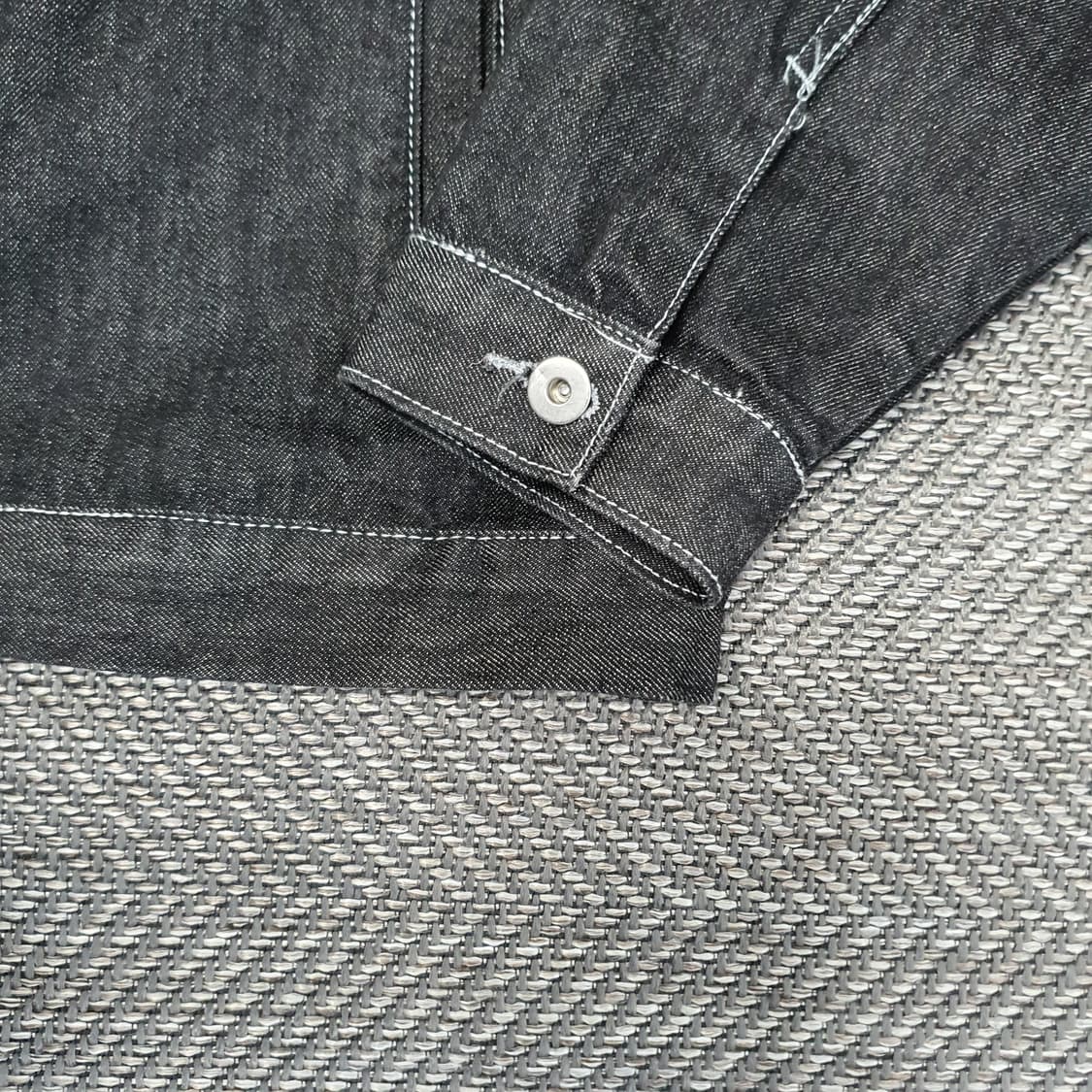 트릴리온 흑청 데님 청자켓 남자105 상품이미지4