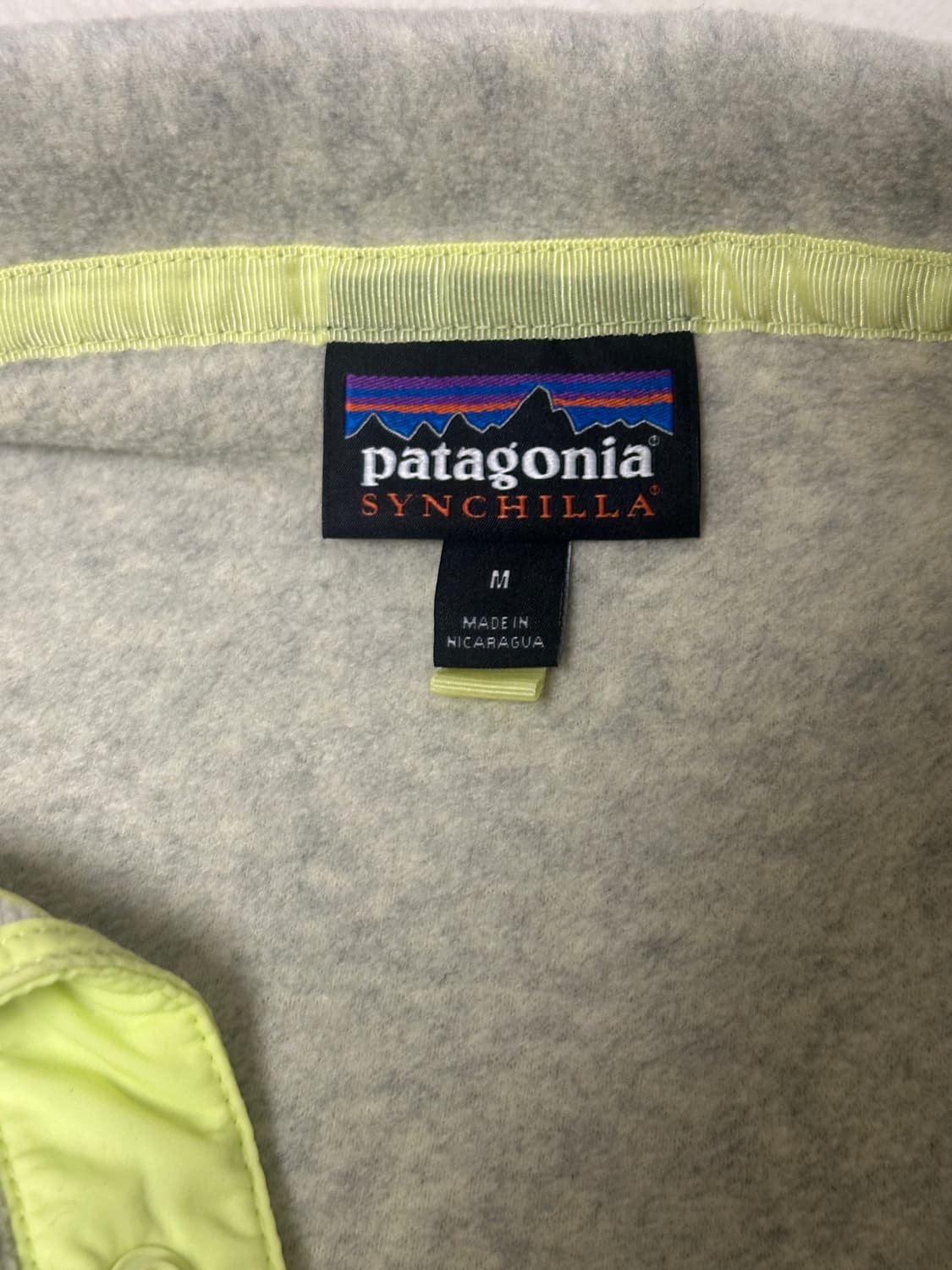 파타고니아 신칠라 오트밀 옐로우 상품이미지6