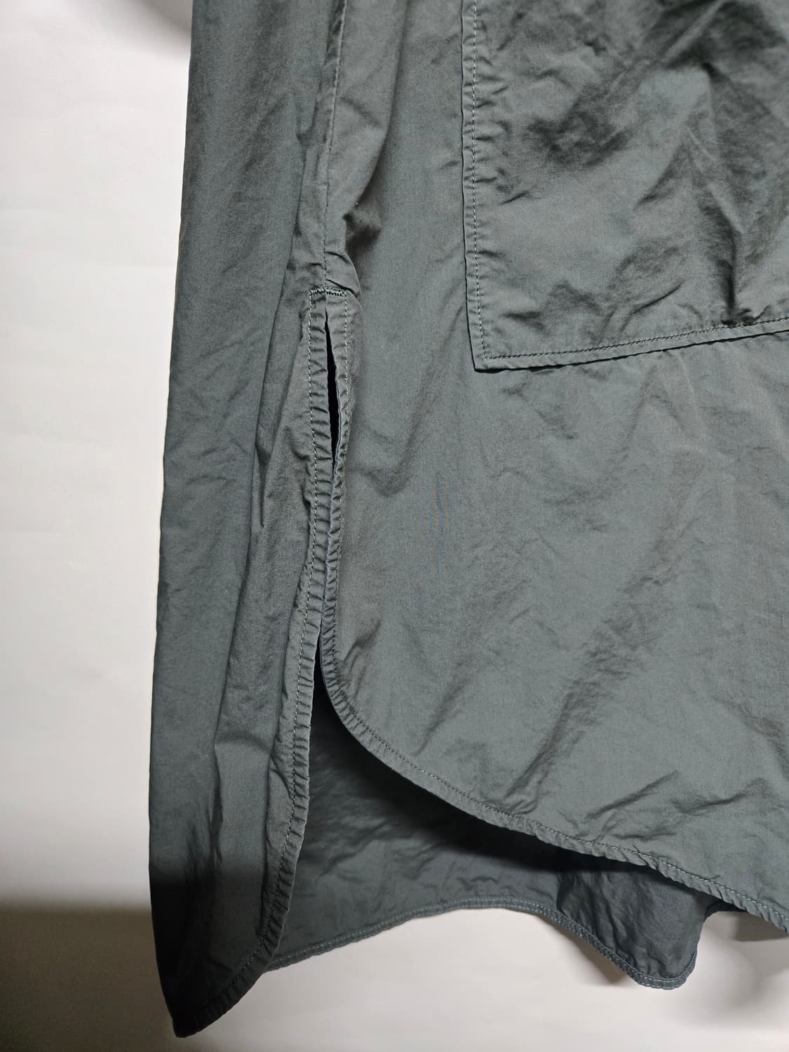 COS 코스 셔츠형 원피스 카키색 eur40 상품이미지3