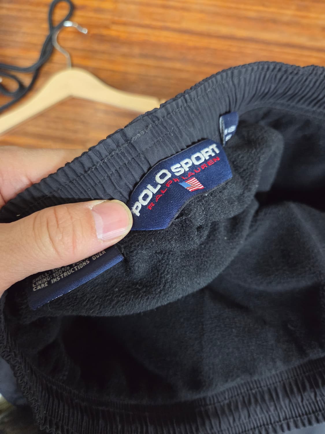 폴로스포츠 안감플리스 방풍 레인 팬츠 대략 34~36 상품이미지4