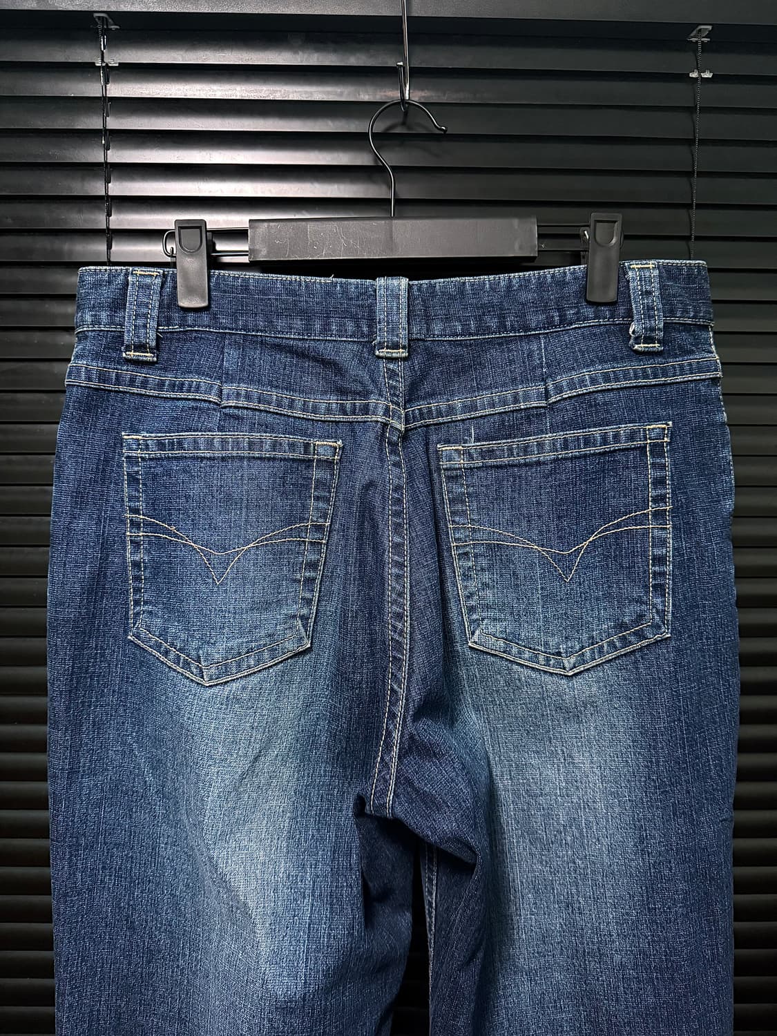 더 헌트 데님 청바지 팬츠 워싱 워시드 스트레이트핏 일자핏 34 워크 상품이미지5