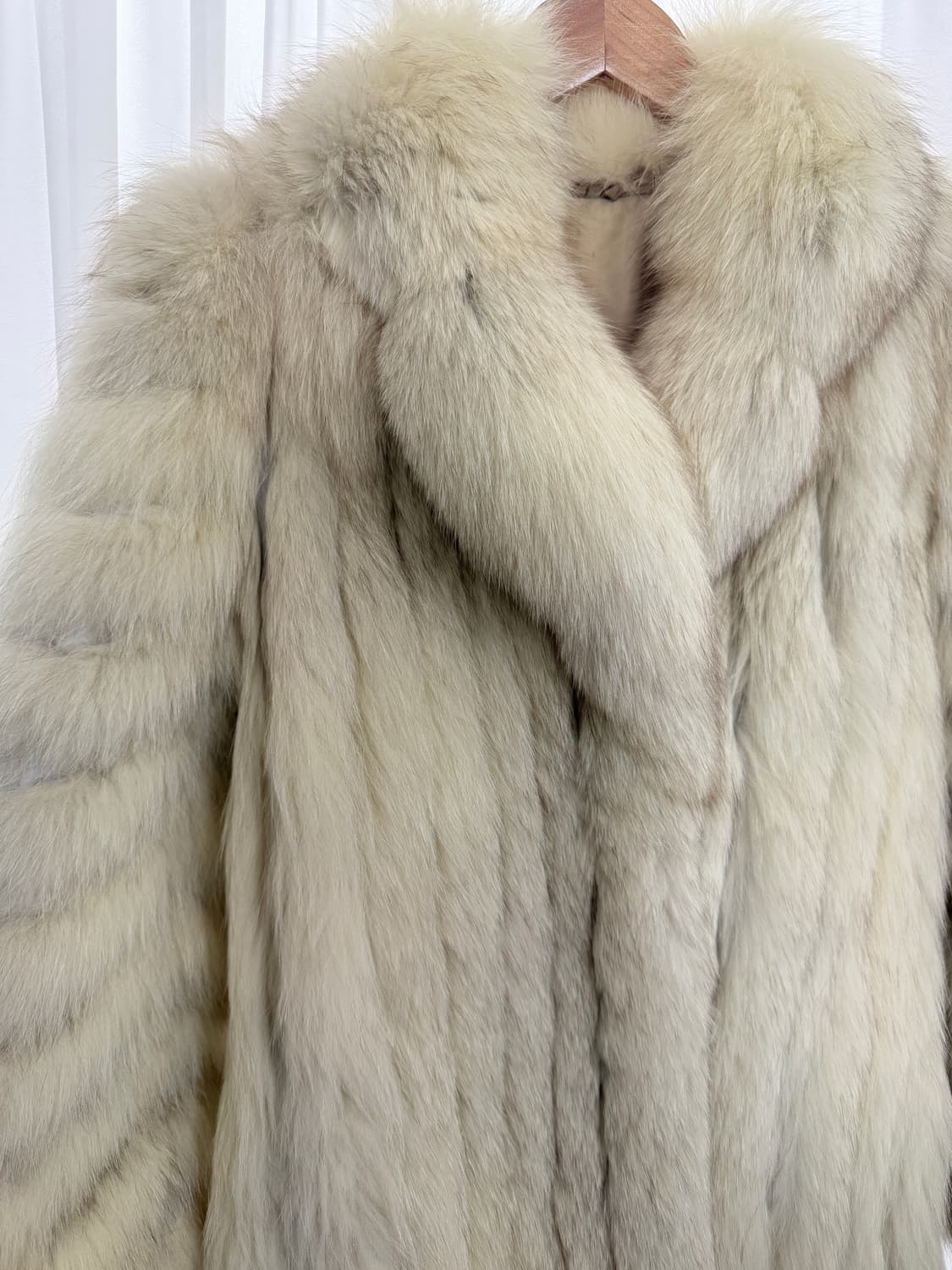 아이보리 폭스퍼 자켓 상품이미지3