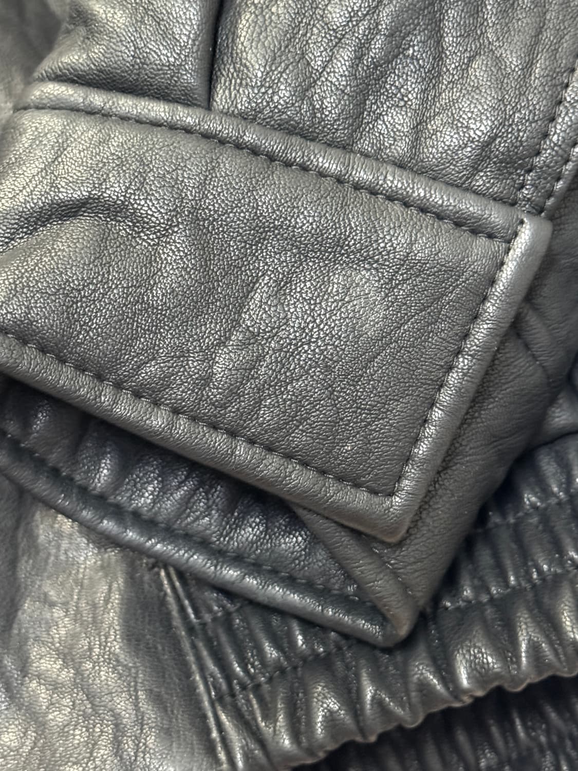 MMIC 엠엠아이씨 레더자켓 RIVE GAUCHE BLOUSON / L 상품이미지9