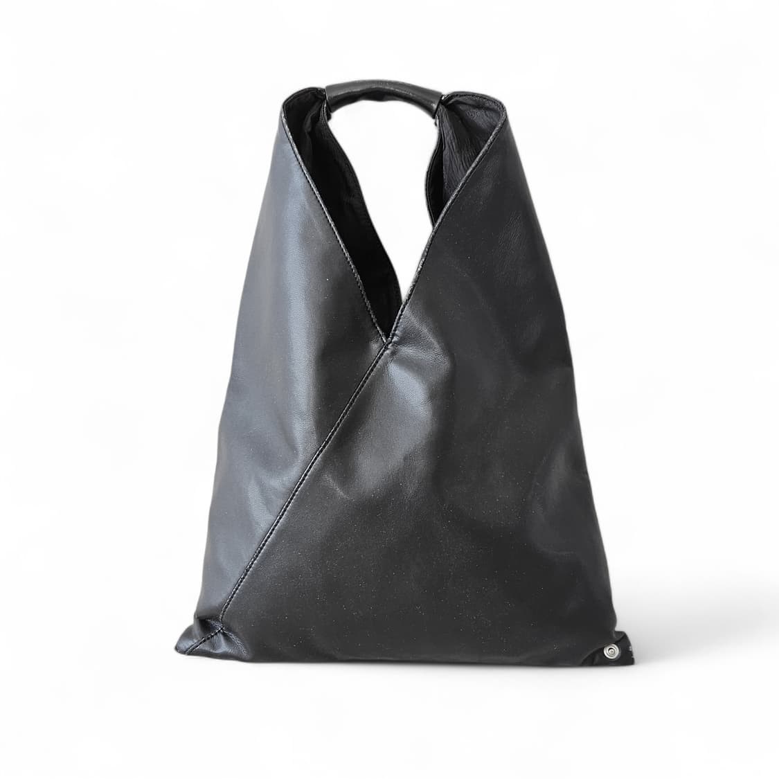 마르지엘라 레더 블랙 토트백 mm6 상품이미지2