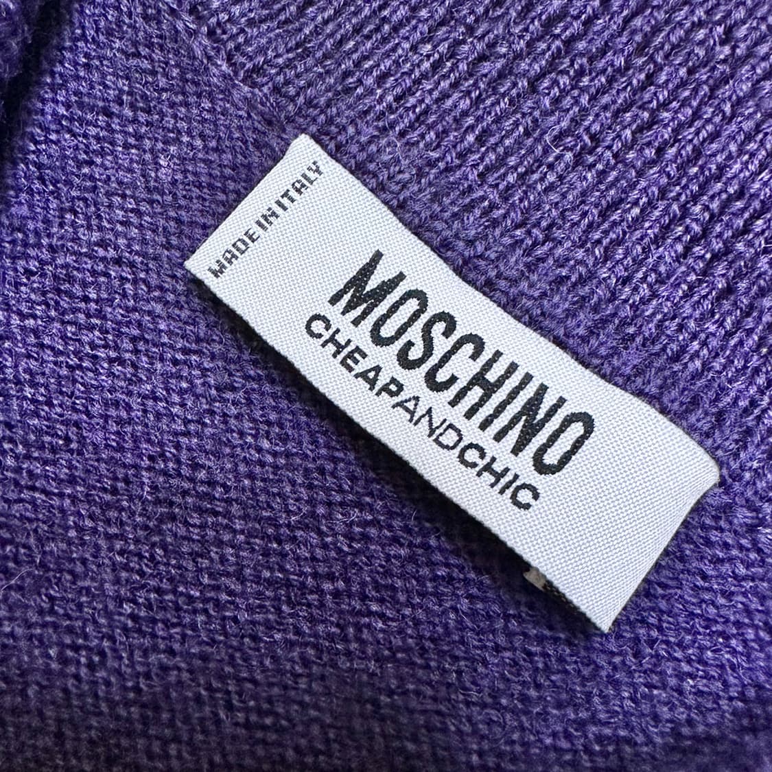 모스키노 칩앤시크 크롭 가디건 상품이미지4