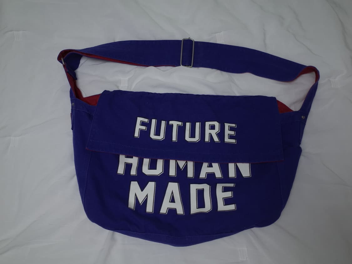 [L] 휴먼 메이드 메일 백 라지 네이비 HM28GD045 상품이미지3