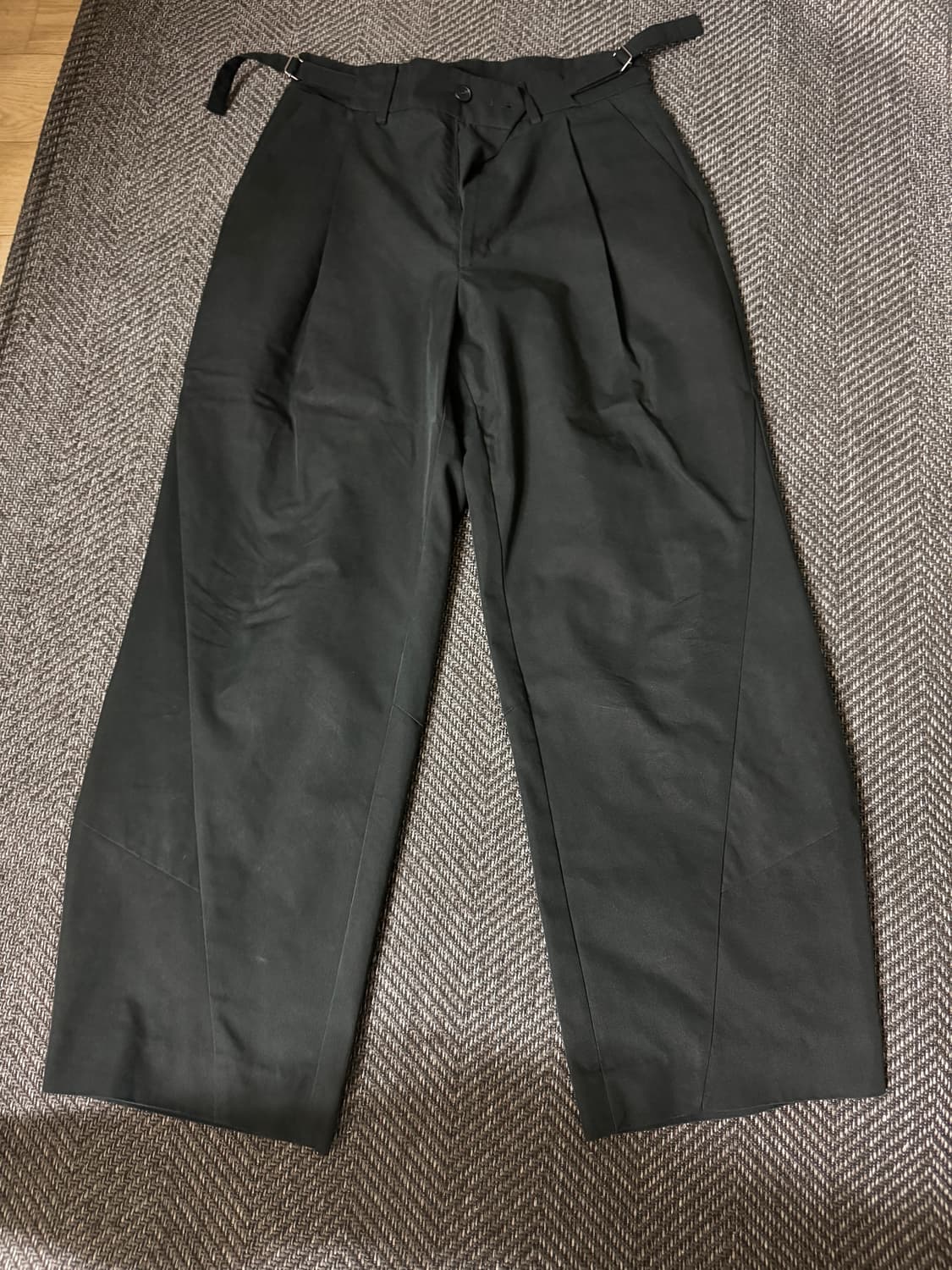 해칭룸 트라이앵글 트라우저 포레스트 네이비 2 상품이미지4