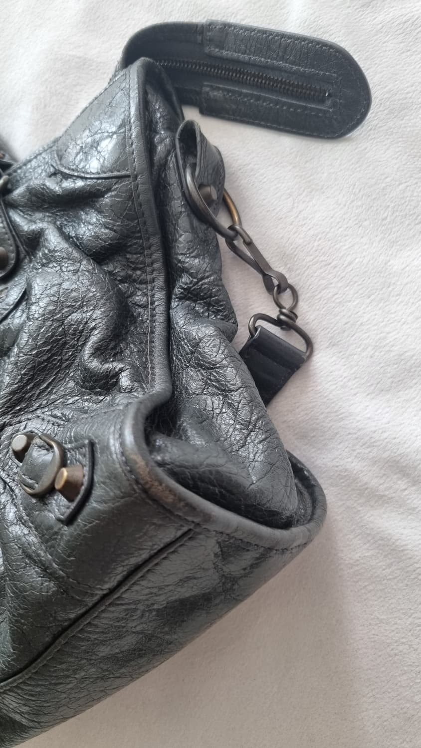 발렌시아가 모터백 차콜 상품이미지2