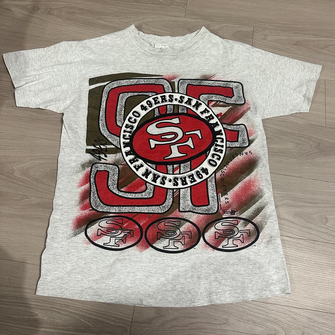 샌프란시스코 포티나이너스 빈티지 티셔츠(USA made) 상품이미지1
