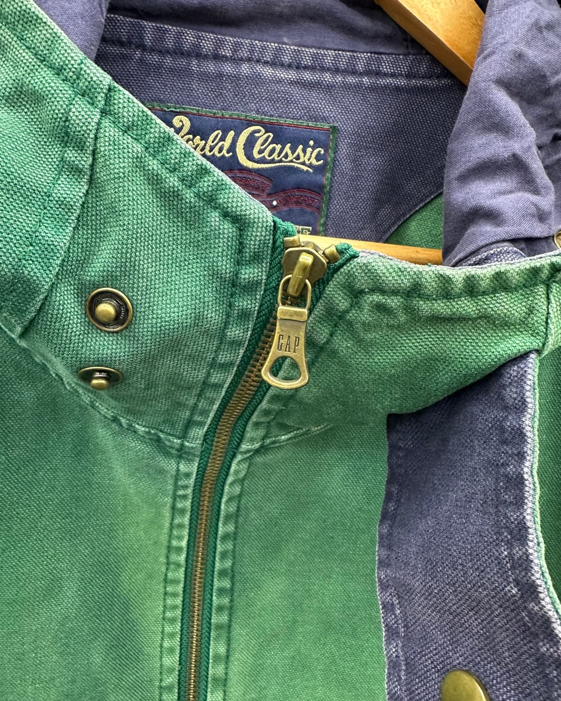 (XL오버핏)90'S GAP OLD 캔버스 자켓-M1706 상품이미지5