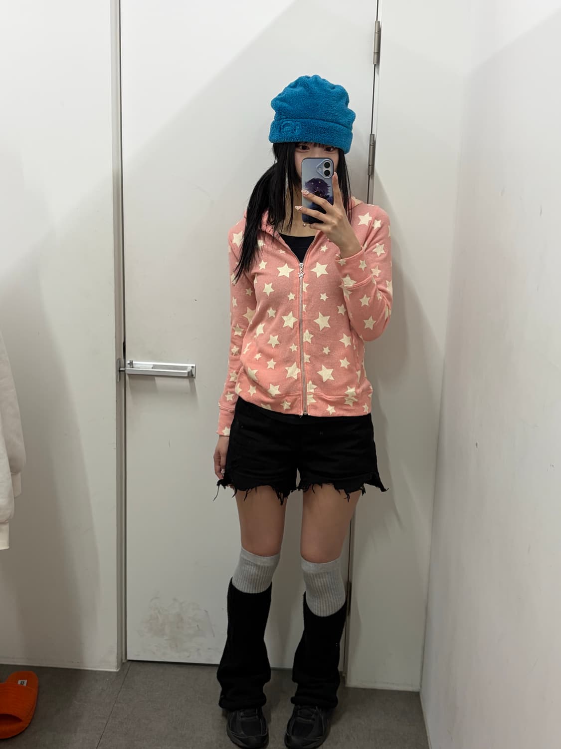 Y2K 스타 후드집업 상품이미지5