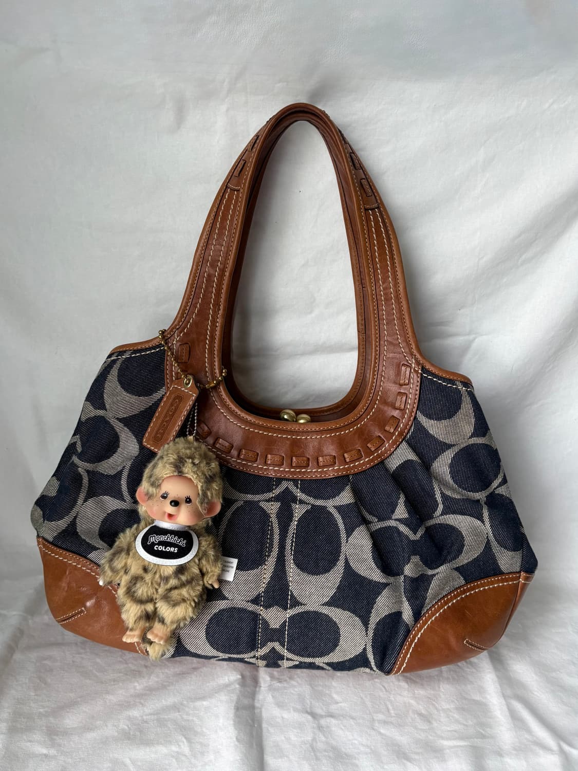 Coach denim shoulder bag 상품이미지1
