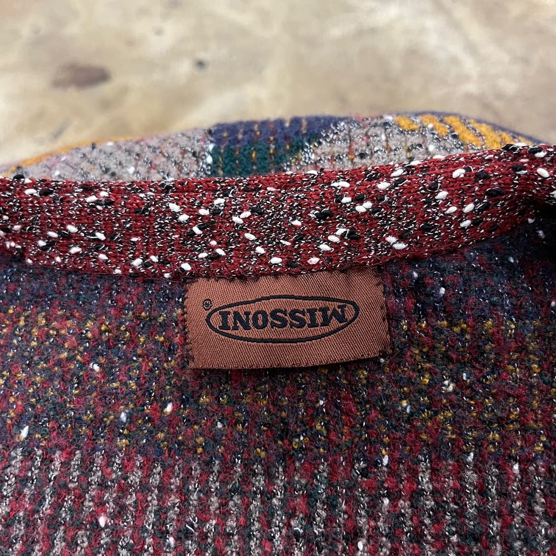 [정품] 미쏘니 패턴 니트 조끼 베스트 b16 상품이미지4