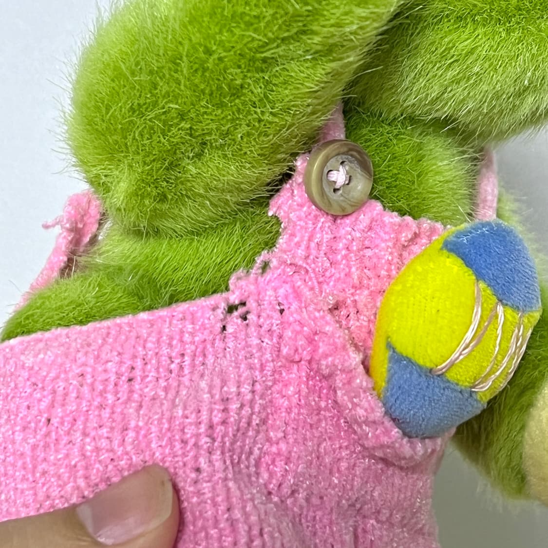 빈티지 HUGFUN 개구리 인형 상품이미지3
