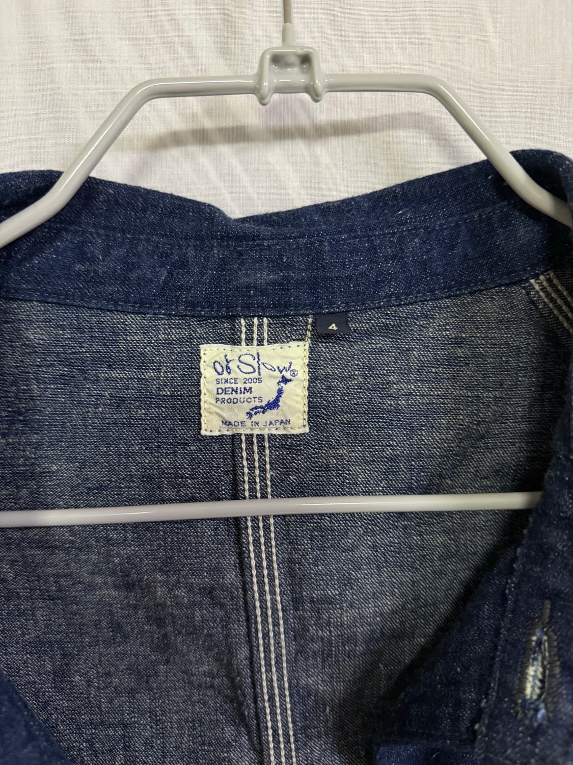 오어슬로우 50s 커버올 데님 자켓 (orslow) 상품이미지4