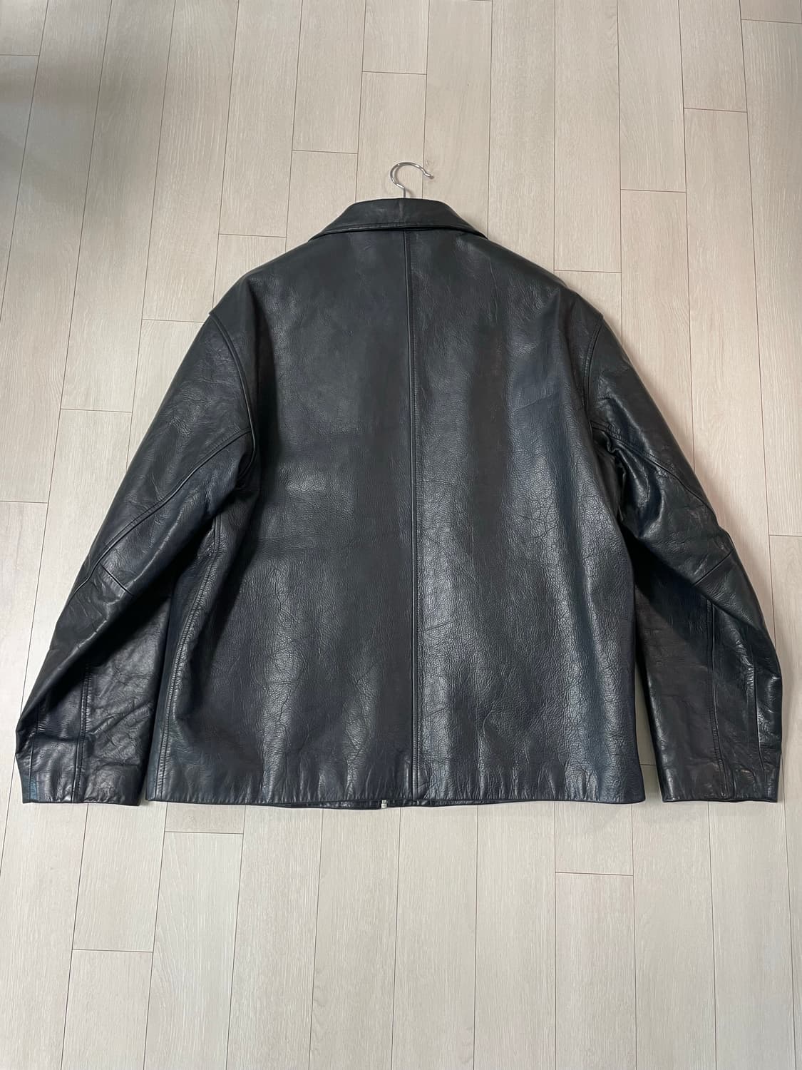 [XL]올드갭 레더 풀집업(가죽 케어 완료) 상품이미지3