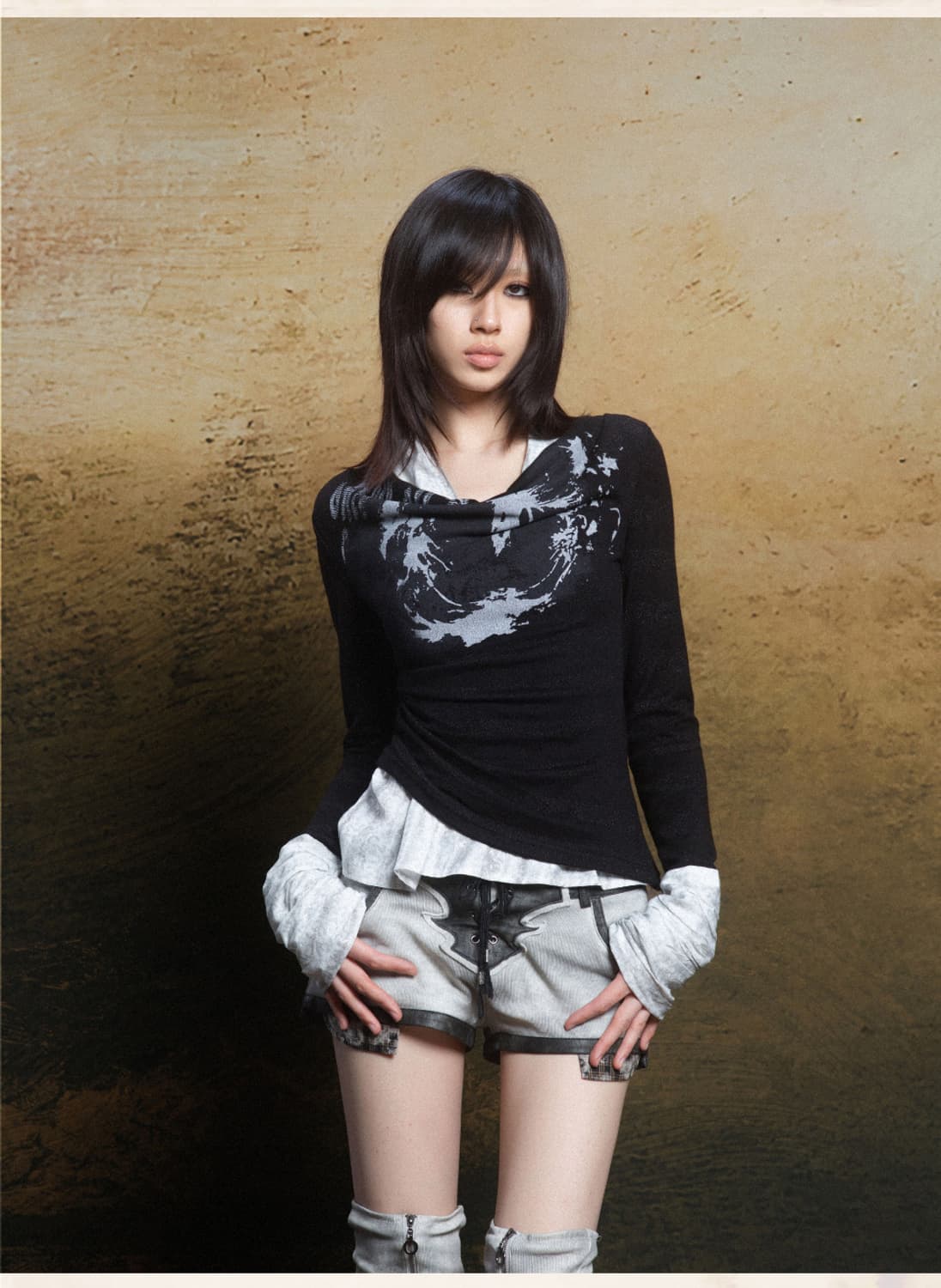 shopcor ARIADNAw Halter neck knit top 상품이미지2